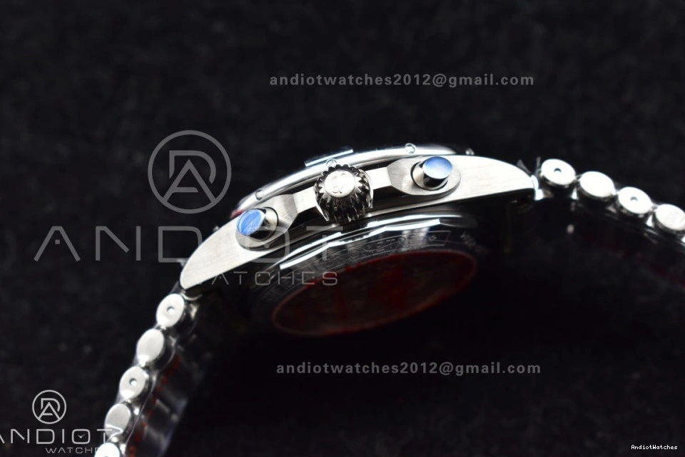 Dial BLSF B01 Bracelet Black Breathable A SS on 42mm 1:1 Best Edition 538 SS Chronomat 1231